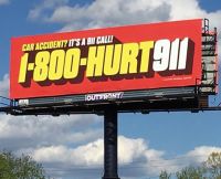 1-800-HURT-911 Billboard